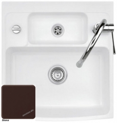 Systemceram KeraDomo CENTRA 60, Farbe Siena, mit 5 Jahren Garantie