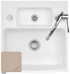 Systemceram KeraDomo CENTRA 60, Farbe Fango, mit 5 Jahren Garantie