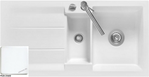 Systemceram KeraDomo GENEA 100 in Polar (matt), mit 5 Jahren Garantie