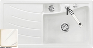 Systemceram KeraDomo VEGA 100 in Magnolie (glnzend), mit 5 Jahren Garantie