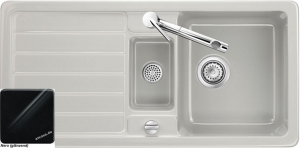 Systemceram KeraDomo DELTA 100 in Nero (gl�nzend), mit 5 Jahren Garantie