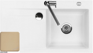 Systemceram KeraDomo STEMA 90 in Sand (matt), mit 5 Jahren Garantie