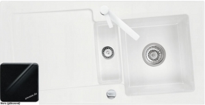 Systemceram KeraDomo CEA 100 in Nero (glnzend), mit 5 Jahren Garantie