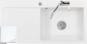 Systemceram KeraDomo MERA 100 SL F in Polar (matt), mit 5 Jahren Garantie