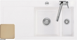 Systemceram KeraDomo MERA 100 SL F in Sand (matt), mit 5 Jahren Garantie