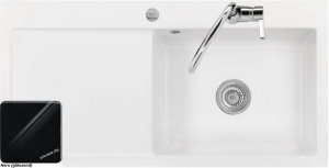 Systemceram KeraDomo MERA 100 SL in Nero (glnzend), mit 5 Jahren Garantie