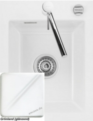 Systemceram KeraDomo MERA 39 F in Grnland (glnzend), mit 5 Jahren Garantie