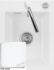 Systemceram KeraDomo MERA 39 F in Polar (matt), mit 5 Jahren Garantie