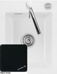 Systemceram KeraDomo MERA 39 F in Nigra (matt), mit 5 Jahren Garantie