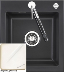 Systemceram KeraDomo MERA 46 F in Magnolie (glnzend), mit 5 Jahren Garantie