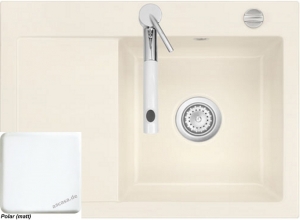 Systemceram KeraDomo MERA 70 F in Polar (matt), mit 5 Jahren Garantie