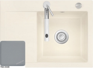 Systemceram KeraDomo MERA 70 F in Titan (matt), mit 5 Jahren Garantie