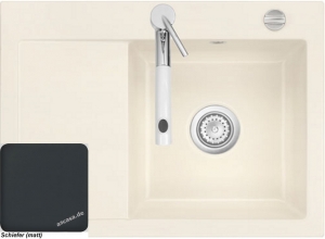 Systemceram KeraDomo MERA 70 F in Schiefer (matt), mit 5 Jahren Garantie