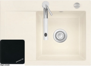 Systemceram KeraDomo MERA 70 F in Nigra (matt), mit 5 Jahren Garantie