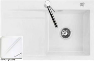 Systemceram KeraDomo STEMA 80, Farbe Grnland (glnzend), mit 5 Jahren Garantie