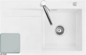 Systemceram KeraDomo STEMA 80 F in Alu (matt), mit 5 Jahren Garantie