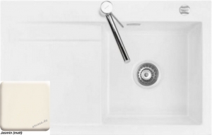 Systemceram KeraDomo STEMA 80 F in Jasmin (matt), mit 5 Jahren Garantie