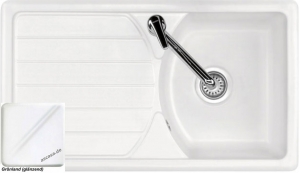 Systemceram KeraDomo KAPPA 86, Farbe Grnland (glnzend), mit 5 Jahren Garantie