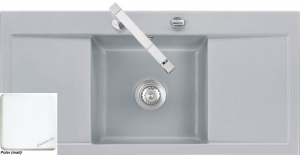 Systemceram KeraDomo MERA MIDDLE in Polar (matt), mit 5 Jahren Garantie