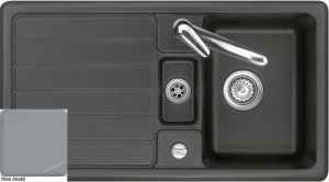 Systemceram KeraDomo DELTA 90 in Titan (matt), mit 5 Jahren Garantie