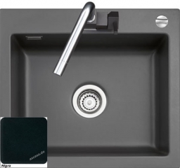 Systemceram KeraDomo MERA 57, Farbe Nigra, mit 5 Jahren Garantie