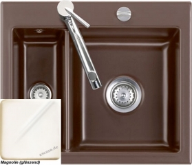 Systemceram KeraDomo MERA 60 F in Magnolie (glnzend), mit 5 Jahren Garantie