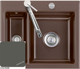 Systemceram KeraDomo MERA 60 F in Lava (matt), mit 5 Jahren Garantie