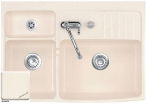 Systemceram KeraDomo CENTRA 90, Farbe Jasmin, mit 5 Jahren Garantie