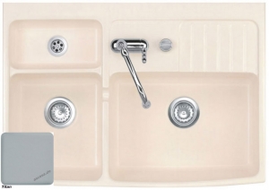 Systemceram KeraDomo CENTRA 90, Farbe Titan, mit 5 Jahren Garantie