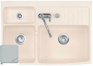 Systemceram KeraDomo CENTRA 90, Farbe Alu, mit 5 Jahren Garantie