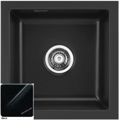 Systemceram KeraDomo MERA 40 U, Farbe Nero, mit 5 Jahren Garantie