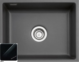 Systemceram KeraDomo MERA 50 U, Farbe Nero, mit 5 Jahren Garantie