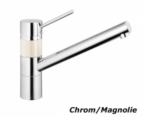 Systemceram KeraDomo SCOPE Einhebelmischer, Hochdruck, Farbe Chrom/Magnolie
