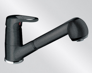 BLANCOWEGA-S Silgranit-Look, Hochdruck, Farbe anthrazit, 512047