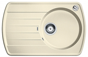 Blancorondoval 45 S Silgranit PuraDur 2, Farbe jasmin, 515785