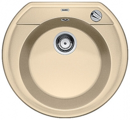 Blancorondoval 45 Silgranit PuraDur 2, Farbe champagner, 515662