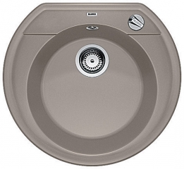 Blancorondoval 45 Silgranit PuraDur 2, Farbe tartufo, 517391