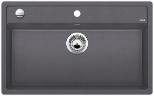 Blancodalago 8-F Silgranit PuraDur 2, flchenbndig, Farbe felsgrau, 518853