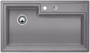 Blancoplenta Silgranit PuraDur 2, Farbe alumetallic, 514781