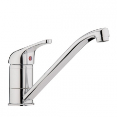 Reginox Amazon Einhebelmischer mit Festauslauf, Niederdruck, Chrom, K825K