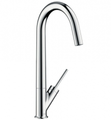 hansgrohe Axor Starck 1, edelstahlfinish, Hochdruck, 5026086