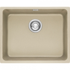 Franke Kubus KBG 210-53, Fragranit+, flchenbndig, Druckknopfventil, Farbe Sahara, 135.0477.092