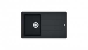 Franke Basis BFG 611-86 Fragranit DuraKleen Plus Farbe Onyx, 114.0336.939