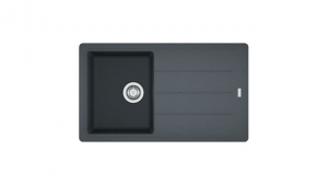 Franke Basis BFG 611-86 Fragranit DuraKleen Plus Farbe Graphit, 114.0336.938