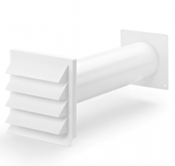 Naber COMPAIR K-Klima-R 100/100 Mauerkasten, wei, 4011079