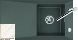 Systemceram KeraDomo SIRO 90 in Magnolie (glnzend), mit 5 Jahren Garantie