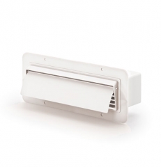 Naber COMPAIR T-GILF 1 Breitkanal-Gitter-Auenhaube, wei, 4021055