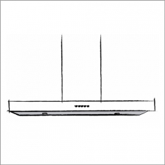 Falmec Plane Design Maanfertigung Edelstahl, mit 5 Jahren Garantie