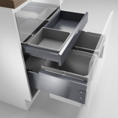 Naber Selectakit Cox Base K1 / 600-2 mit Base-Board, Abfallsystem Frontauszug, Vollauszug, 8012802