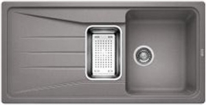 Blancosona 6 S Silgranit PuraDur 2, Farbe alumetallic, 519682